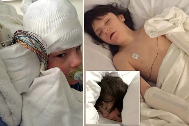 Epileptic boy in hospital as “seizures intensify”