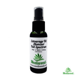 5% 2500mg Entourage CBD Oil Atomiser